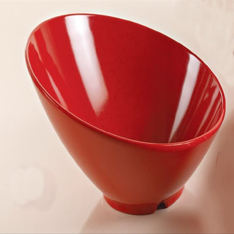 212 Main Mexico Sheer Bowl Red - 36 oz - Pack of 24