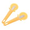 BESTOYARD 2pcs Pizza Pie Separator Pastry Roller Rotating Pizza Wheel Hand Pizza Wheel Dough Docker Dough Hole Maker Bread Roller Bread Tools Pizza Pizzazz Cutter Household Abs view 1