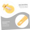 BESTOYARD 2pcs Pizza Pie Separator Pastry Roller Rotating Pizza Wheel Hand Pizza Wheel Dough Docker Dough Hole Maker Bread Roller Bread Tools Pizza Pizzazz Cutter Household Abs view 2