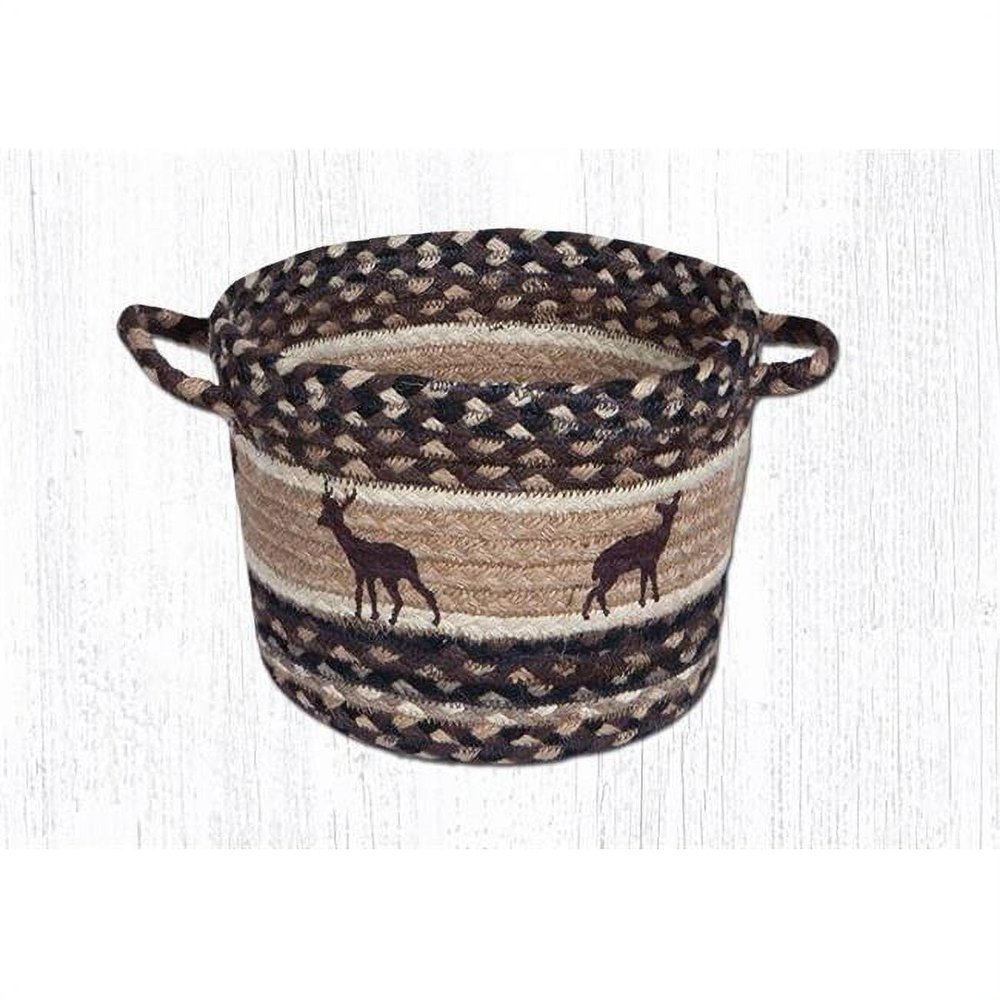 212 Main 13 x 9 in. Deer Silhouettes Medium Utility Basket, PA2845080