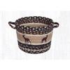 212 Main 13 x 9 in. Deer Silhouettes Medium Utility Basket, PA2845080 view 1