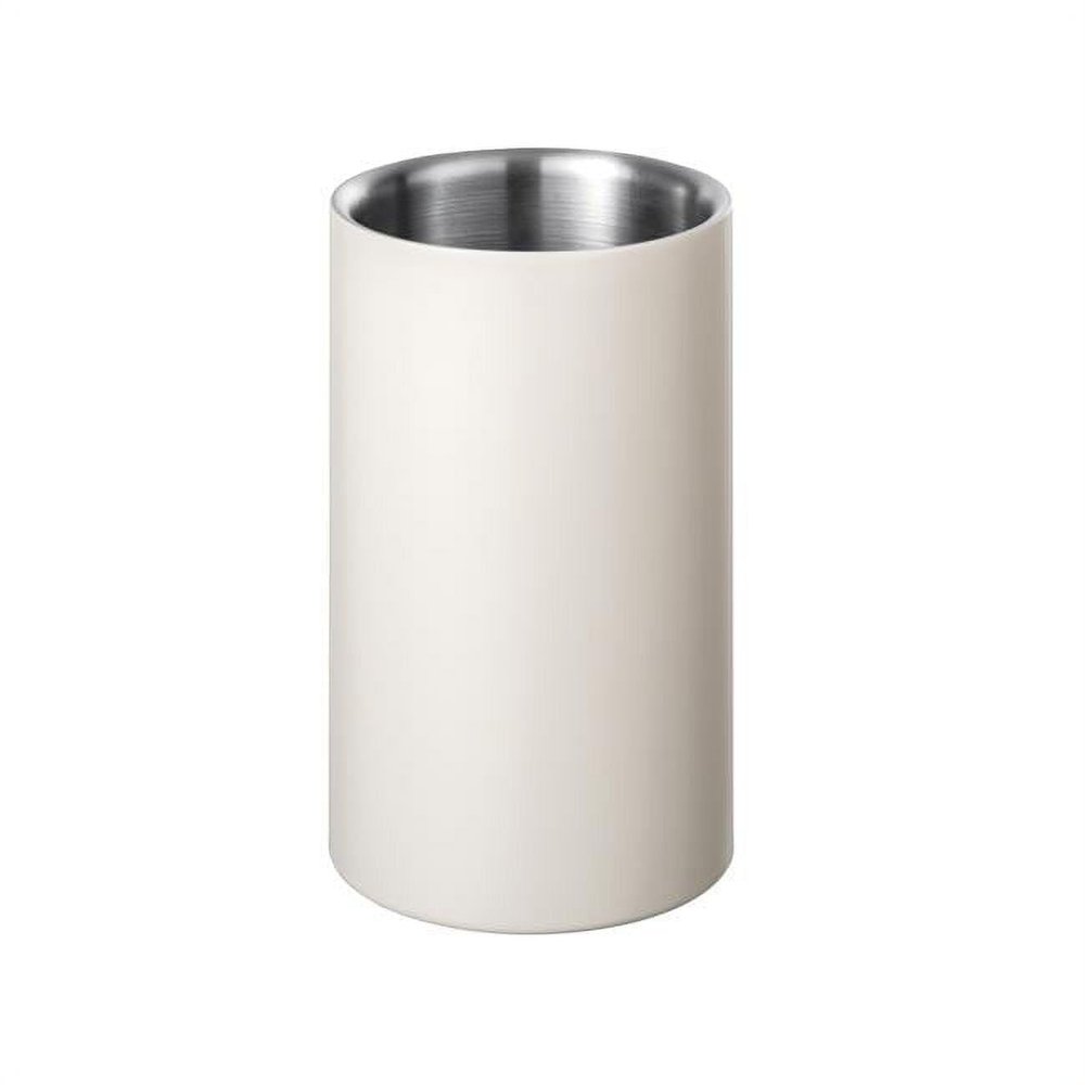 212 Main Easy Wine Bottle Cooler with Double Wall Insulation Moonbeam Beige