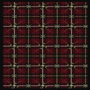 Saint Andrews Lumberjack Red 7 ft.8 in. x 10 ft.9 in. WearOn Nylon Machine Tufted- Cut Pile Sports Rug