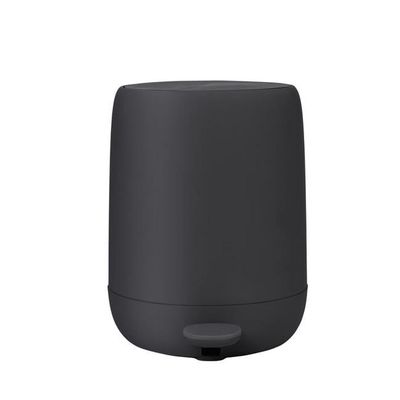 212 Main 0.8 gal Sono Pedal Bin Wastepaper Basket Magnet Charcoal