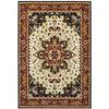212 Main 8 x 11 ft. Red & Ivory Oriental Power Loom Stain Resistant Rectangle Area Rug - Red and Ivory - 8 x 11 ft. view 1