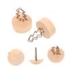 Holibanna 10pcs Retro Wooden Clip for Christmas Crafts Sturdy Table Holders Lovely Photo Clips for Business Cards Holiday Decorations view 3