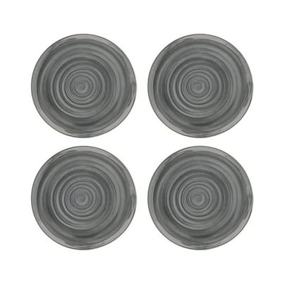 212 Main 11 in. Swirl Melamine Dinner Plate - Set of 4