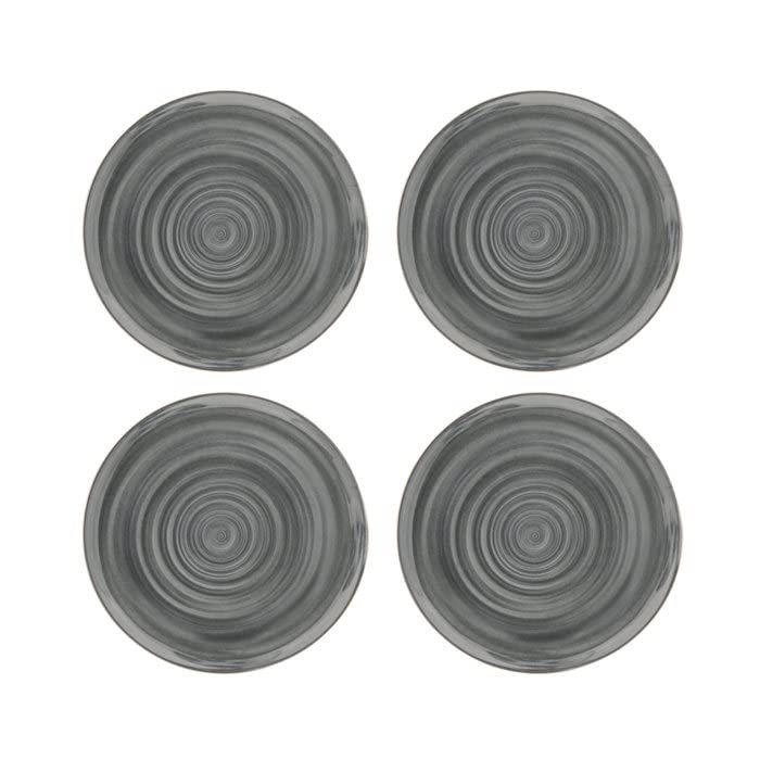212 Main 11 in. Swirl Melamine Dinner Plate - Set of 4