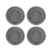 212 Main 11 in. Swirl Melamine Dinner Plate - Set of 4 view 1