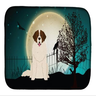 212 Main Halloween Scary Moscow Watchdog Dish Drying Mat