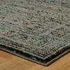 HomeRoots 510016 3 x 5 ft. Blue & Purple Oriental Power Loom Stain Resistant Rectangle Area Rug view 4