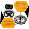 Zerodeko 3pcs Stainless Steel Filter Mesh Pot Accessory for Coffee Machines Strainer Tool with Excellent Filtration Easy to Use Portable view 2