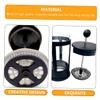 Zerodeko 3pcs Stainless Steel Filter Mesh Pot Accessory for Coffee Machines Strainer Tool with Excellent Filtration Easy to Use Portable view 3