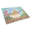 212 Main Morkie Spring Glass Cutting Board Large view 1