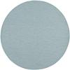HomeRoots 522440 6 ft. Aqua Power Loom Round Area Rug view 1