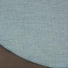 HomeRoots 522440 6 ft. Aqua Power Loom Round Area Rug view 4