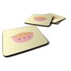 212 Main Cookie Dough on Yellow Foam Coasters - Set of 4 view 1