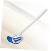 Amosfun Cleaning Toilet Brush Replaceable Soft Bristles with Plastic Handle for Deep Clean Toilet Brush for Home and Bathroom view 2