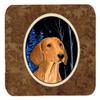 212 Main Starry Night Dachshund Foam Coasters - Set of 4-3.5 x 3.5 in. view 1