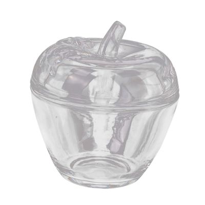 Holibanna 1pc Glass Storage Jar with Lid Transparent Food Container for Jewelry Display Compact and Elegant Design for Home Decoration Keeps Food Fresh Longer