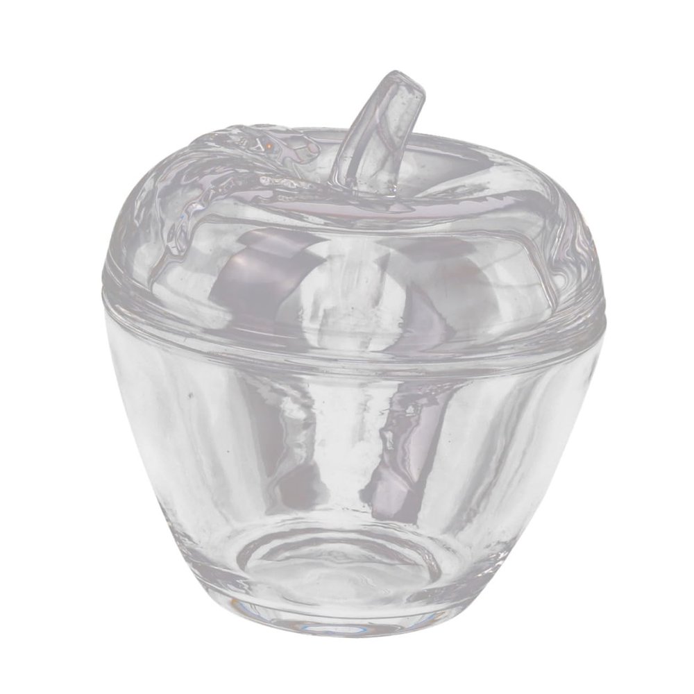 Holibanna 1pc Glass Storage Jar with Lid Transparent Food Container for Jewelry Display Compact and Elegant Design for Home Decoration Keeps Food Fresh Longer