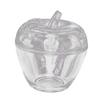 Holibanna 1pc Glass Storage Jar with Lid Transparent Food Container for Jewelry Display Compact and Elegant Design for Home Decoration Keeps Food Fresh Longer view 1