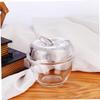 Holibanna 1pc Glass Storage Jar with Lid Transparent Food Container for Jewelry Display Compact and Elegant Design for Home Decoration Keeps Food Fresh Longer view 2