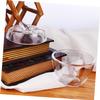 Holibanna 1pc Glass Storage Jar with Lid Transparent Food Container for Jewelry Display Compact and Elegant Design for Home Decoration Keeps Food Fresh Longer view 3