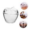 Holibanna 1pc Glass Storage Jar with Lid Transparent Food Container for Jewelry Display Compact and Elegant Design for Home Decoration Keeps Food Fresh Longer view 4