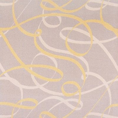 Playful Patterns Ribbons Rectangle Childrens Area Rugs 04 Yellow - 7 ft. 8 in. x 10 ft. 9 in.