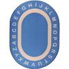212 Main Endless Alphabet Rug 7 ft. 8 in. x 10 ft. 9 in. Oval - Seaside, BA2998914 view 1
