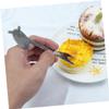 LABRIMP Long Neck Stainless Steel Fruit Forks Giraffe Handles 2 Tooth Dessert Forks Reusable for Cake Party Supplies view 2