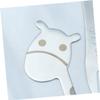 LABRIMP Long Neck Stainless Steel Fruit Forks Giraffe Handles 2 Tooth Dessert Forks Reusable for Cake Party Supplies view 3
