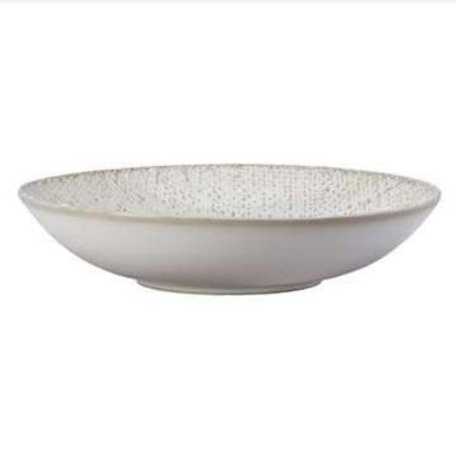 212 Main 24 oz Porcelain Deep Coupe Low Bowl Plate Ivory