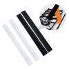 Zerodeko 4Pcs Silicone Stove Counter Gap Covers T-shaped Sealing Strip for Kitchen Heat Resistant Easy to Clean Non-slip Fingerprint Resistant Fits Standard and Non-standard Black White view 3