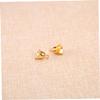 Anneome 20pcs Golden Metal Small Ornaments for Christmas Tree Decorations Crafts Holiday Decor and Jewelry Pendants Cheerful Sounding Bells view 4