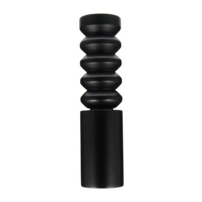 SHOWERORO Pepper Grinder Multi-use Seasoning Bottle for Kitchen Manual Mill for Salt and Spices Easy to Clean Black