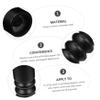 SHOWERORO Pepper Grinder Multi-use Seasoning Bottle for Kitchen Manual Mill for Salt and Spices Easy to Clean Black view 3