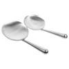 BESPORTBLE Stainless Steel Serving Spoon Buffet Spoon Flat Bottom Scoop Tofu Pudding Spoon Chinese Tofu Spoon Rice Paddle Tofu Spoons Kitchen Ladle for Home Restaurant Kitchen Hot Pot Spoon view 2