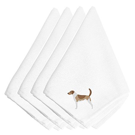 212 Main American Foxhound Embroidered Napkins