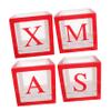 Holibanna 1set Xmas Balloon Boxes Decorative Cases Xmas Cards for Christmas Party Backdrop for Festive Atmosphere Photo Props view 1