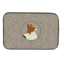 212 Main Papillon in The Kitchen Dish Drying Mat