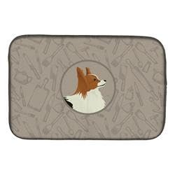 212 Main Papillon in The Kitchen Dish Drying Mat