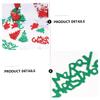 Holibanna 6packs Christmas Snowflake Confetti for Festive Table Decor Colorful Christmas Sequins for Holiday Parties Classroom Home Decoration Vibrant Plastic Confetti view 3