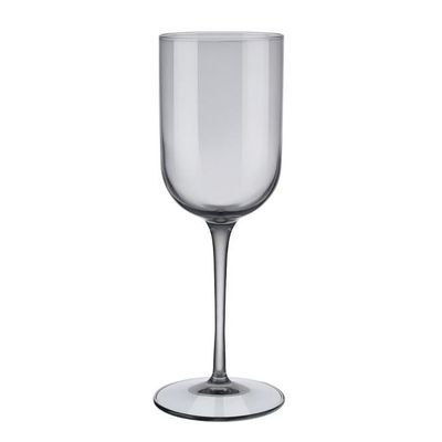 212 Main 9.5 oz Fuum White Wine Glass Smoke - Set of 4