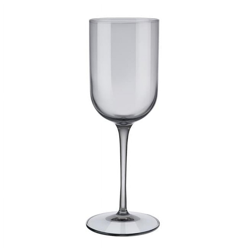 212 Main 9.5 oz Fuum White Wine Glass Smoke - Set of 4
