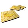 212 Main Banana Bunch on Basketweave Foam Coasters - Set of 4 view 1