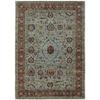 HomeRoots 510004 9 x 12 ft. Blue Red Green & Gold Oriental Power Loom Stain Resistant Rectangle Area Rug view 1