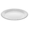 212 Main 9 in. Laminated Foam Dinnerware 1-Compartment Plate Black, Large view 1