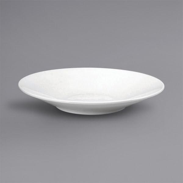 212 Main 45 oz Cream White Ware Rolled Edge Porcelain Wok Bowl